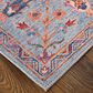 Feizy Rawlins 8"10" x 12" Light Blue and Multicolor Area Rug, , large