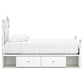Ashley Kozlani 5-Piece Twin Panel Storage Bedroom Set in Matte White, , large