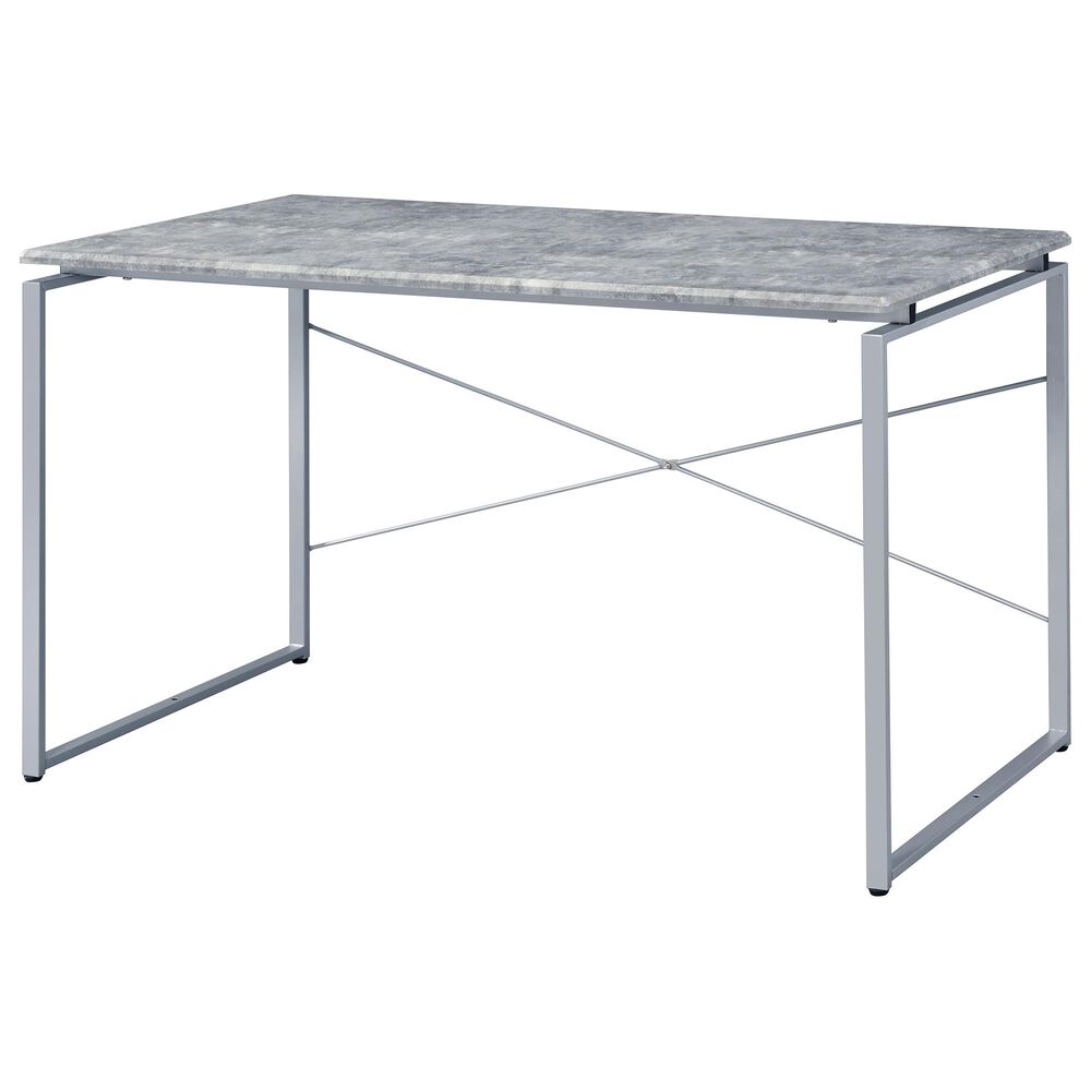 Gunnison Co. Jurgen Desk in Faux Concrete, , large