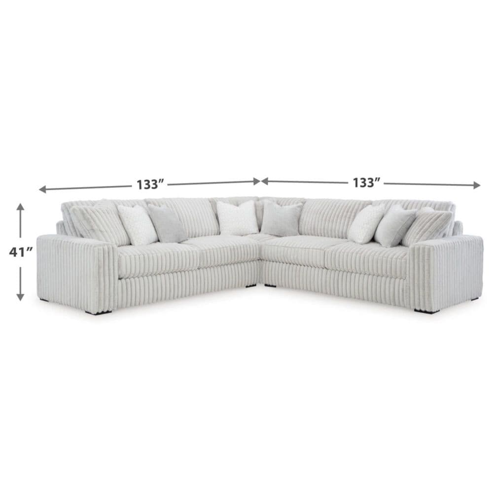 Ashley 3-Piece Sectional in Alloy, , large