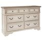 Ashley Realyn 2-Piece King Panel Bedroom Set in Chipped White, , large