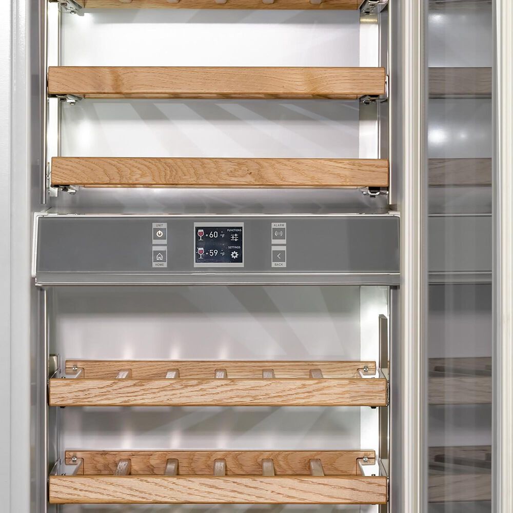 Fulgor Milano 24&quot; Dual Zone Wine Cellar Column with Right Hinge in Stainless Steel, , large