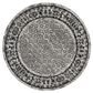 Safavieh Adirondack ADR110B-4R 4" x 4"  Ivory/Silver Round Rug, , large