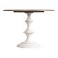 Hooker Furniture Melange Brynlee 42" Table in Walnut and White - Table Only, , large