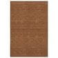 Dalyn Rug Company Soft Essentials Solid Paprika 5" x 7"6" Area Rug, , large