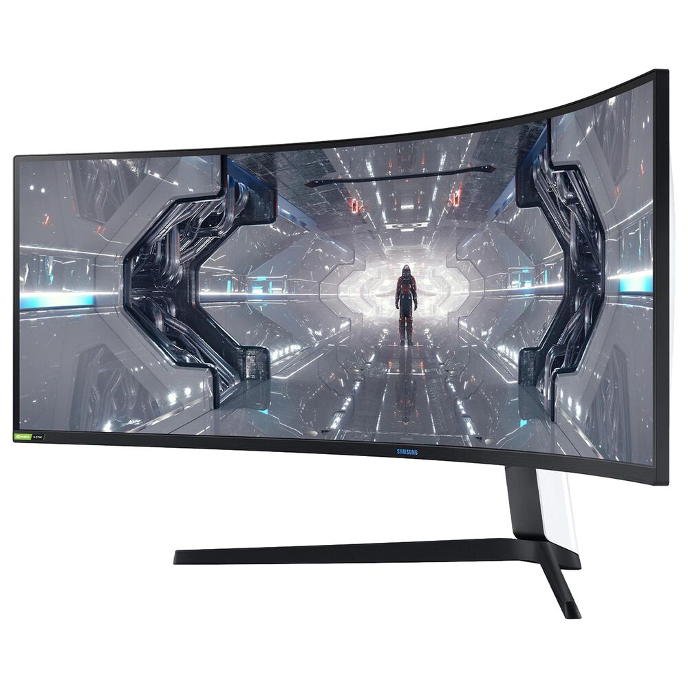 Samsung 49" Odyssey G9 Ultra Wide Monitor with LED Curved QHD FreeSync in Black