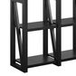 DHP Huntsville Bookcase/Room Divider in Black, , large