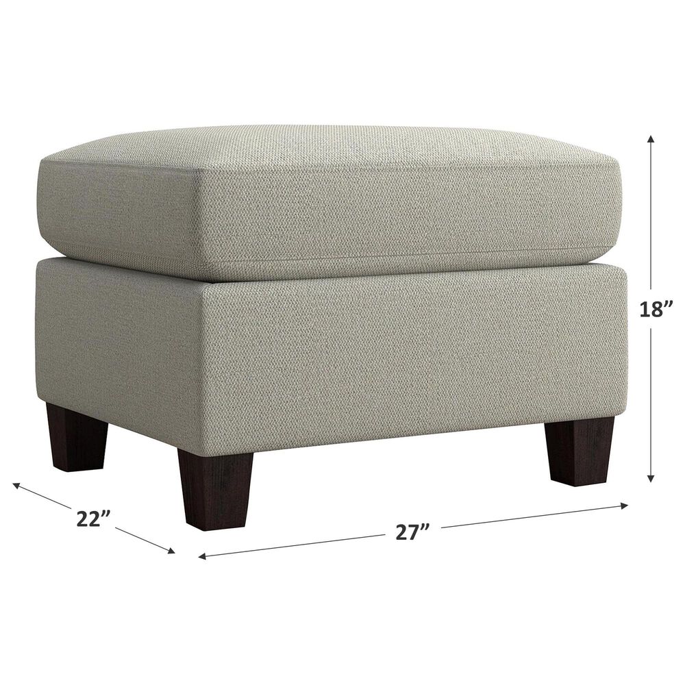 Bassett Spencer Ottoman in Seamist, , large