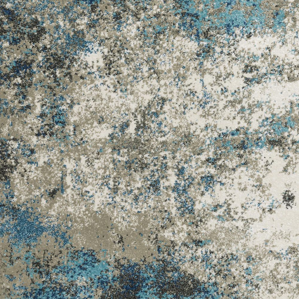 Oriental Weavers Venice Rimini 5&#39;3&quot; x 7&#39;3&quot; Blue and Beige Area Rug, , large