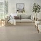 Nourison Courtyard Ivory and Silver 10" Round Indoor/Outdoor Area Rug, , large