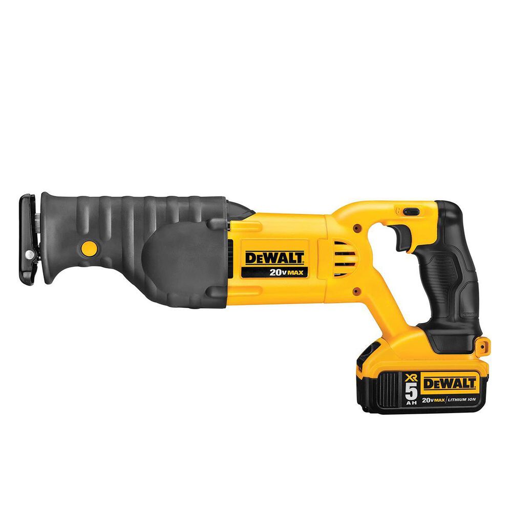Dewalt 20v Cordless Max Reciprocating Saw Kit (5ah) (Battery Included), , large