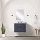 Lexora Home Castor 24" Single Bathroom Vanity in Blue with White Acrylic Top and Rectangular Sink, , large