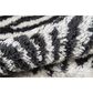 Novogratz Kalahary KAL-1 3"6" x 5"6" Black Area Rug, , large
