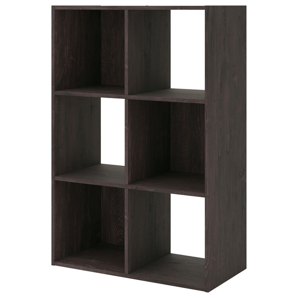 Ashley Piperton 6-Cube Organizer in Charcoal, , large