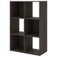 Ashley Piperton 6-Cube Organizer in Charcoal, , large
