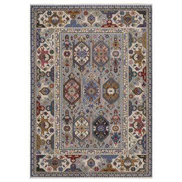 Oriental Weavers Hastings HA04E 9"10" x 12"10" Blue Area Rug, , large