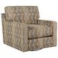 Fulton Home Tina Swivel Accent Chair with Gel Cushion in Chai, , large
