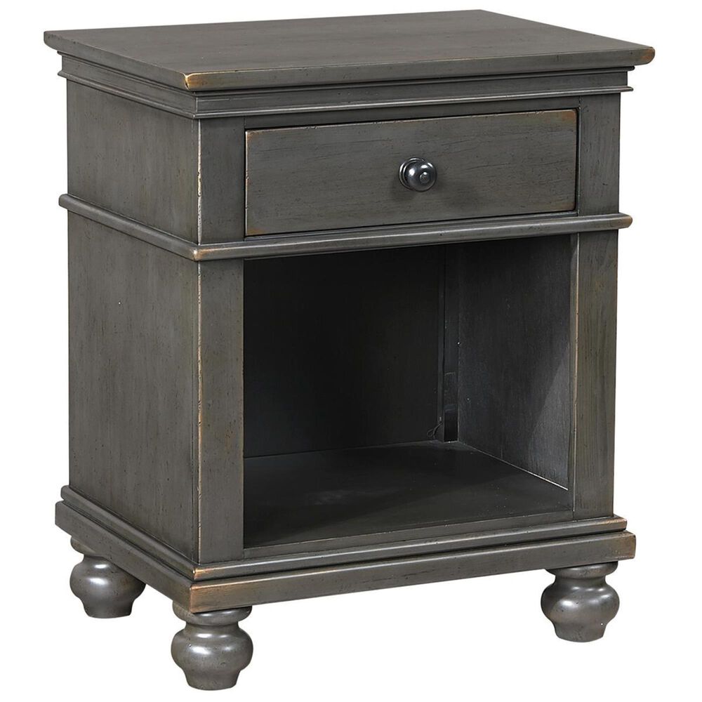Riva Ridge Oxford 4 Piece Queen Storage Bedroom Set in Peppercorn, , large