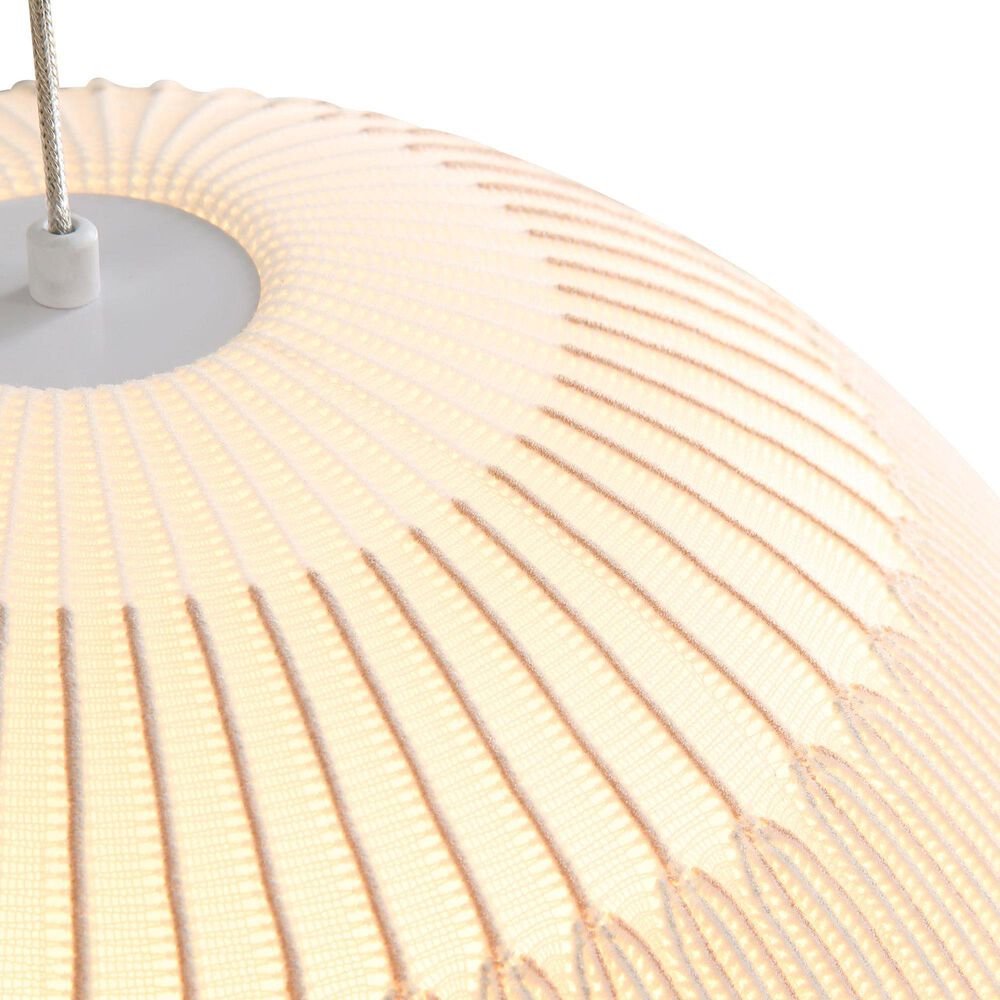 Golden Lighting Tela 14" LED Pendant in Sand Yellow, , large