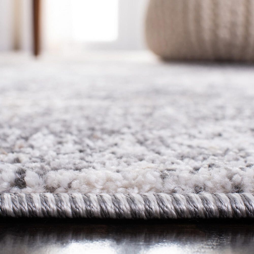 Safavieh Aston ASN715 8&#39; x 10&#39; Light Grey and Grey Area Rug, , large