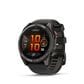 Garmin Fenix 8 Pro Sapphire AMOLED Smartwatch 51mm Carbon Gray DLC Titanium Case with Black and Pebble Gray Silicone Band, , large