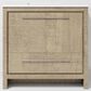 Lexora Home Lafarre 36" Single Bathroom Vanity in Rustic Acacia with 2 cm White Quartz Top and Rectangular Sink, , large