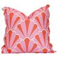 Flair Industries 22" Square Throw Pillow in Pink, , large