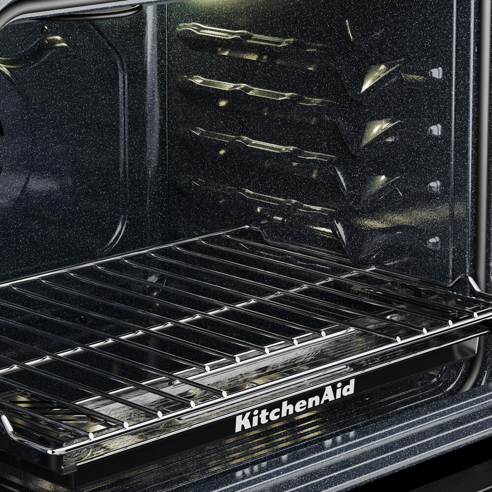 KitchenAid 5 Cu. Ft. Smart Slide-in Gas Range in Fingerprint Resistant Stainless Steel, , large