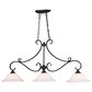 Vaxcel Monrovia 3-Light Linear Chandelier in Oil Rubbed Bronze, , large