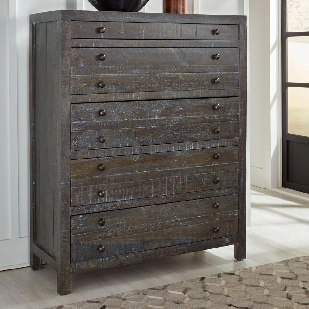 Urban Home Townsend Chest in Gunmetal, , large