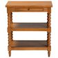Baxton Studio Imogene Retro-Modern End Table in Walnut Brown, , large