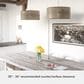 Hunter Solhaven 3-Light Mini Pendant with Warm Grey Oak Shade in Brushed Nickel, , large