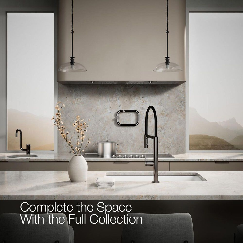 Kohler Components Semi-Professional Kitchen Sink Faucet in Vibrant Titanium, , large