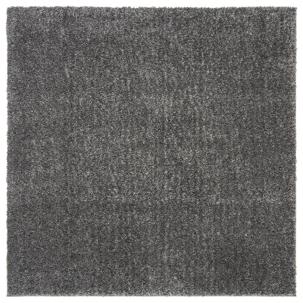 Safavieh August Shag AUG900F 8"6" Square Grey Area Rug, , large