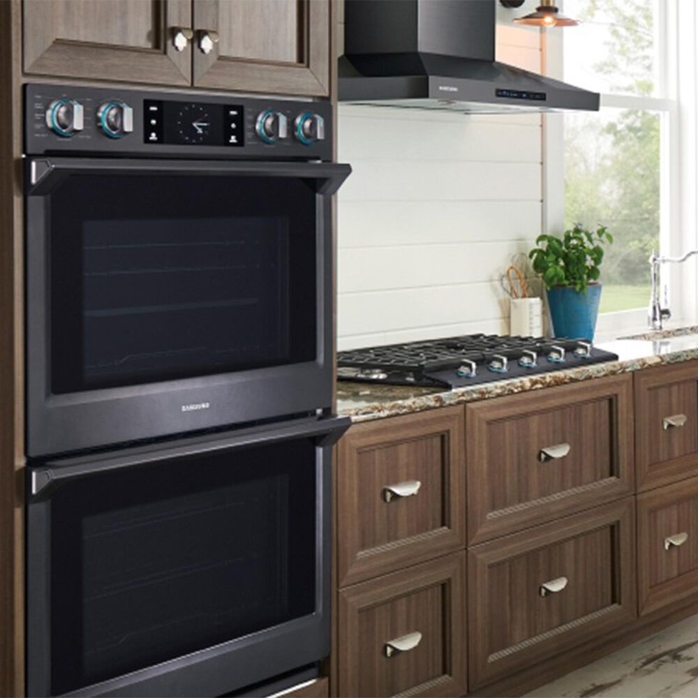 Samsung 36&quot; Gas Cooktop 5 Burner in Black Stainless Steel, , large