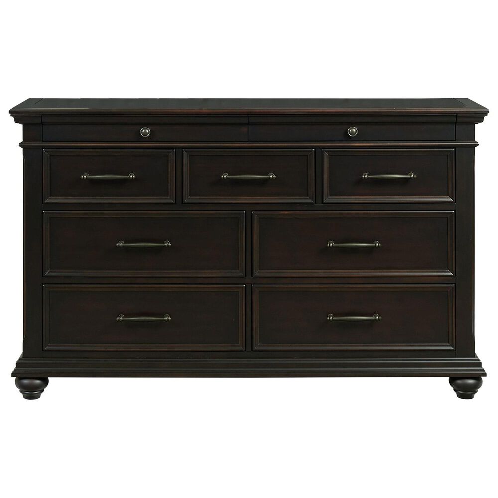Mayberry Hill Slater 9-Drawer Dresser in Black, , large