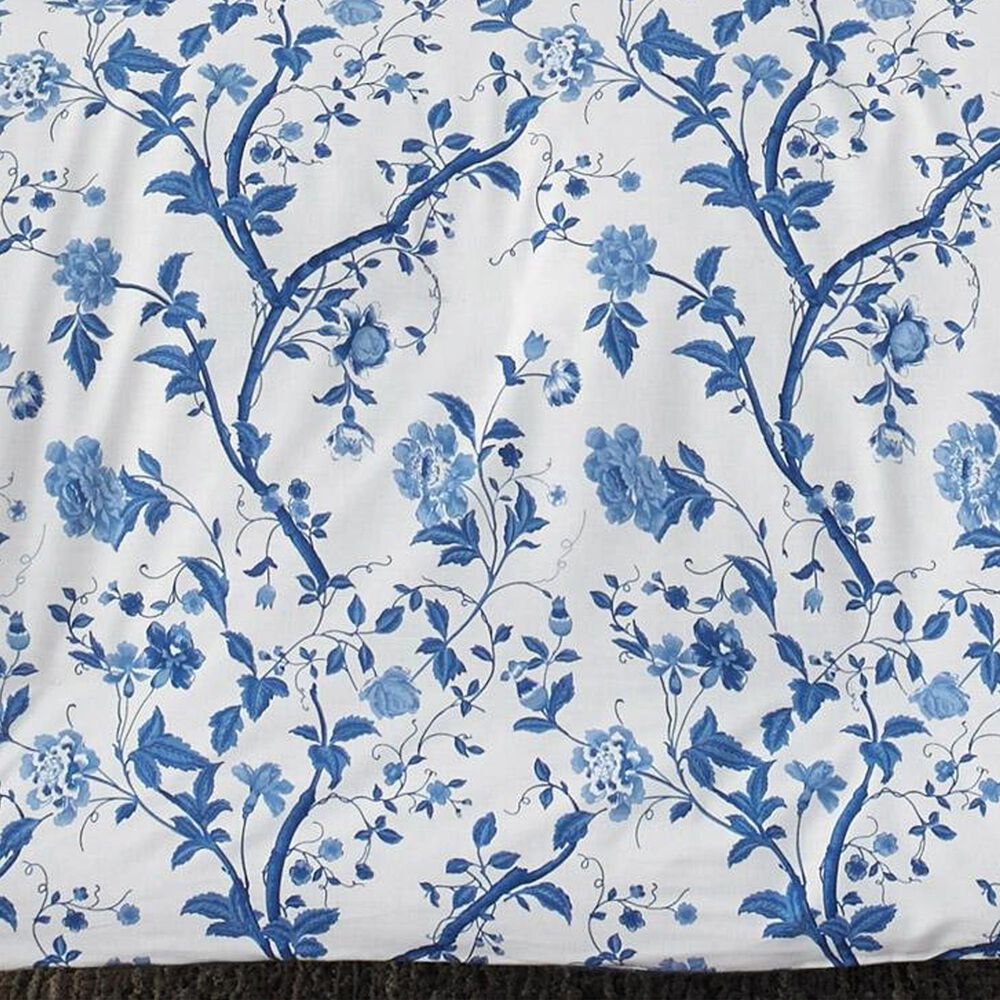 Revman Elise 3-Piece Queen Duvet Set in Blue and White, , large