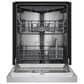 Bosch 300 Series 24" Built-In Recessed Handle Dishwasher with 8 Wash Cycles in Stainless Steel, , large