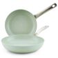 Circulon 2-Piece Ceramic Nonstick Skillet Set in Sage, , large