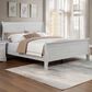 Crown Mark Louis Philip Queen Sleigh Panel Bed in Greige, , large