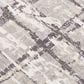 RIZZY Couture 8" x 10" Ivory and Gray Area Rug, , large