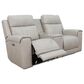 Somerset Home Harbour Power Reclining Loveseat in Caruso Light Grey, , large