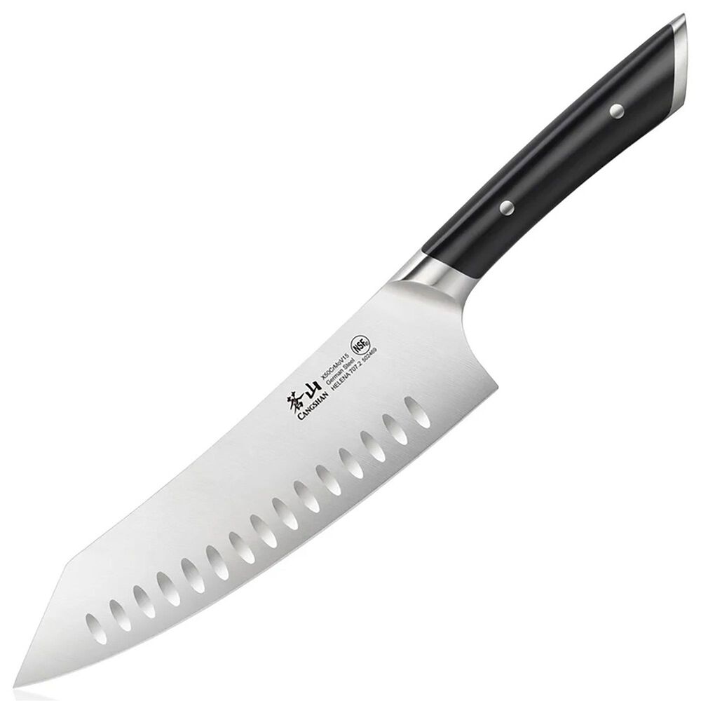 Cangshan Helena 8" Rocking Chef"s Knife in Black, , large