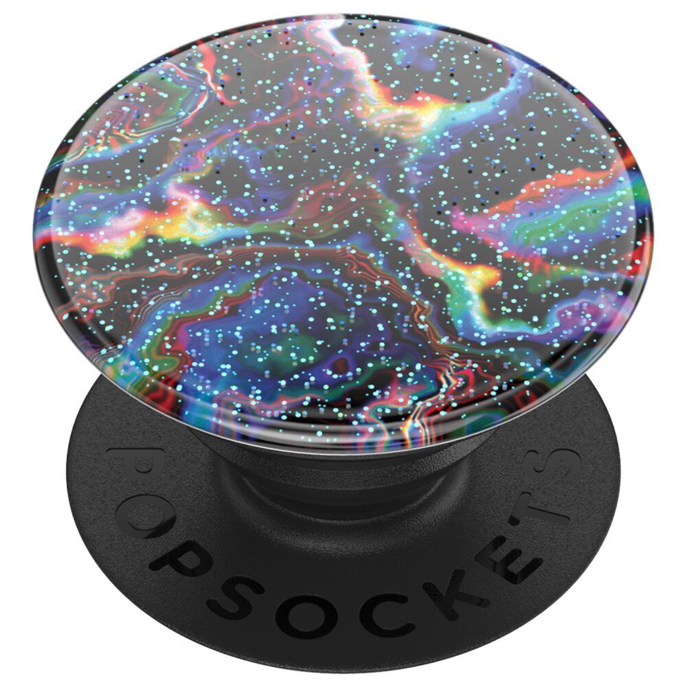 PopSockets PopGrip Premium - Glitter Rainbow Void, , large