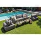 Ashley Bree Zee Patio Lounge Chair in Brown, , large