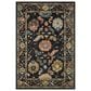 Loloi Padma PMA-01 7"9" x 9"9" Black Area Rug, , large