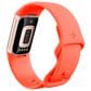 Fitbit Charge 6 Fitness Tracker Watch 36mm Champagne Gold Aluminum Case with Coral Band, , large
