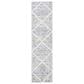 Safavieh Artistry ARR667M 2"3" x 9" Ivory and Blue Runner, , large