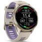 Garmin Forerunner 970 47 mm Soft Gold Titanium Case with French Gray and Translucent Indigo Band, , large