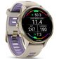 Garmin Forerunner 970 47 mm Soft Gold Titanium Case with French Gray and Translucent Indigo Band, , large